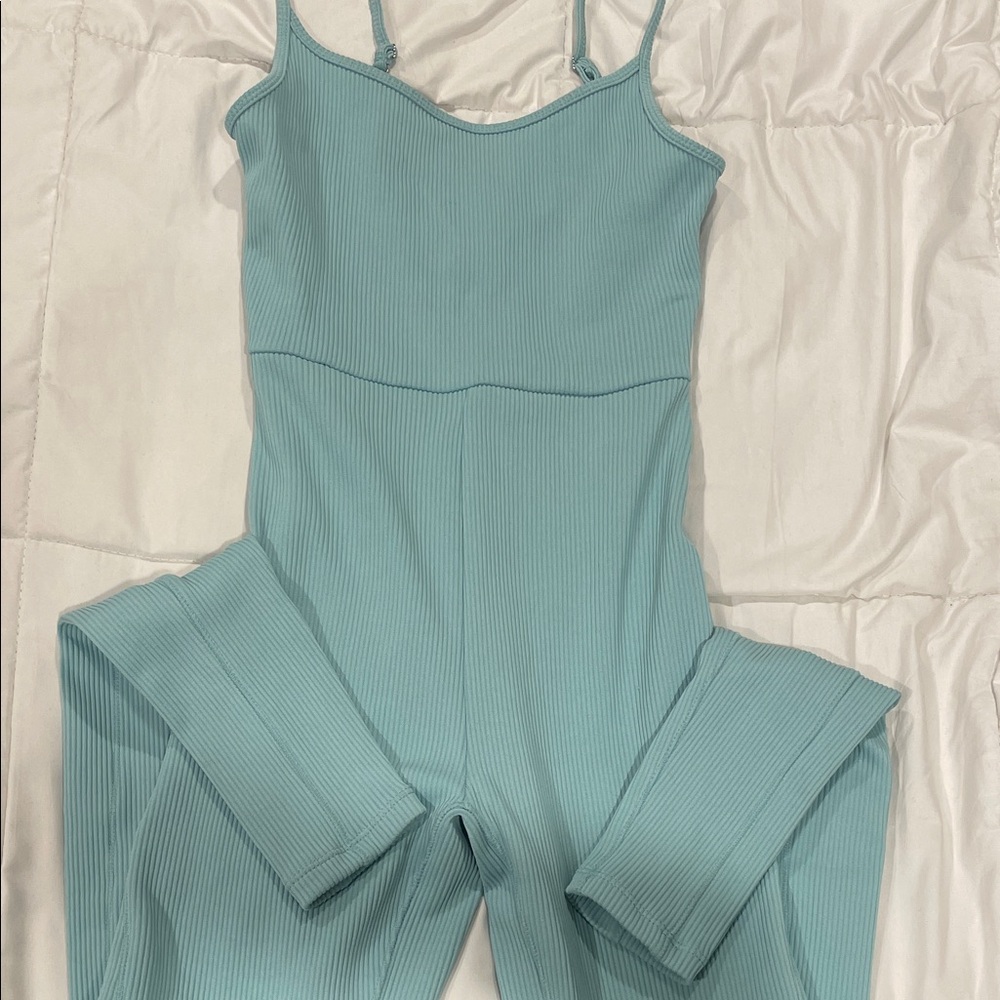 Aqua One Piece yoga jumpsuit